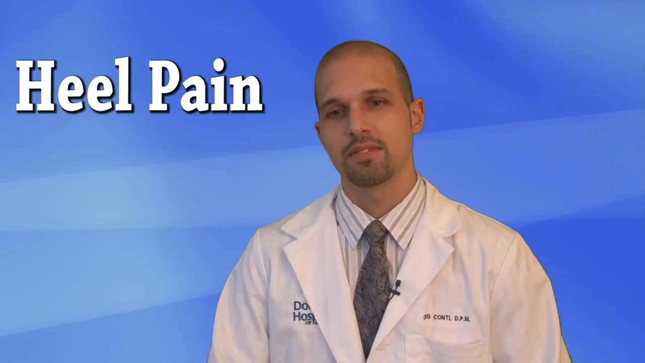 Heel Pain Sarasota, Manatee FL Podiatrist Craig Conti, DPM, DABFAS