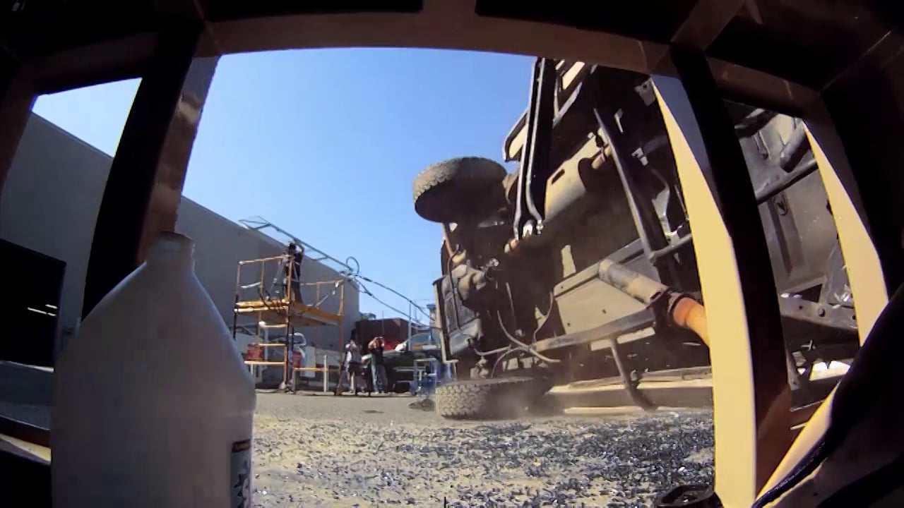 Earthquake "Proof" Desk v. Truck