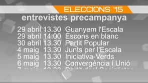 Programació eleccions a Canal 10 i Ràdio l'Escala