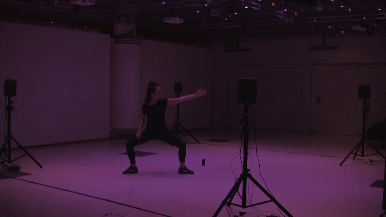 Hertzian Field #1 (moving) @ Creativity Zone Brighton, with Eugenia Demeglio