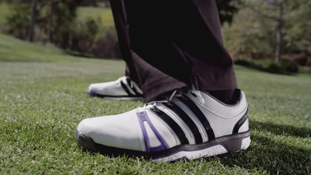 Kosciuszko varilla tragedia Adidas asym Energy Boost Golf Shoes - LH - White/Black/Night Flash at  InTheHoleGolf.com