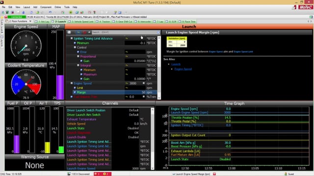 Launch Control: Software Walkthrough