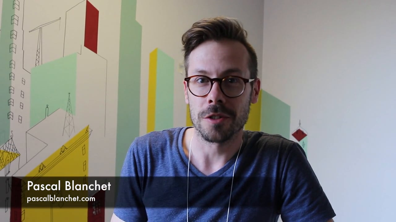 Entrevue avec Pascal Blanchet on Vimeo