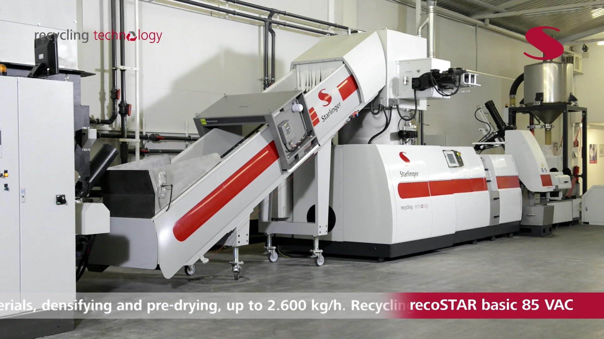 Starlinger recycling technology - Starlinger Recycling Line recoSTAR ...