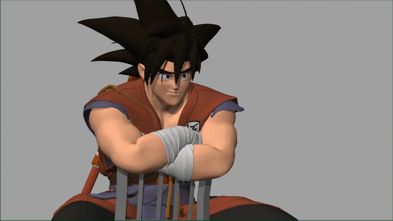 Goku Animation Test2