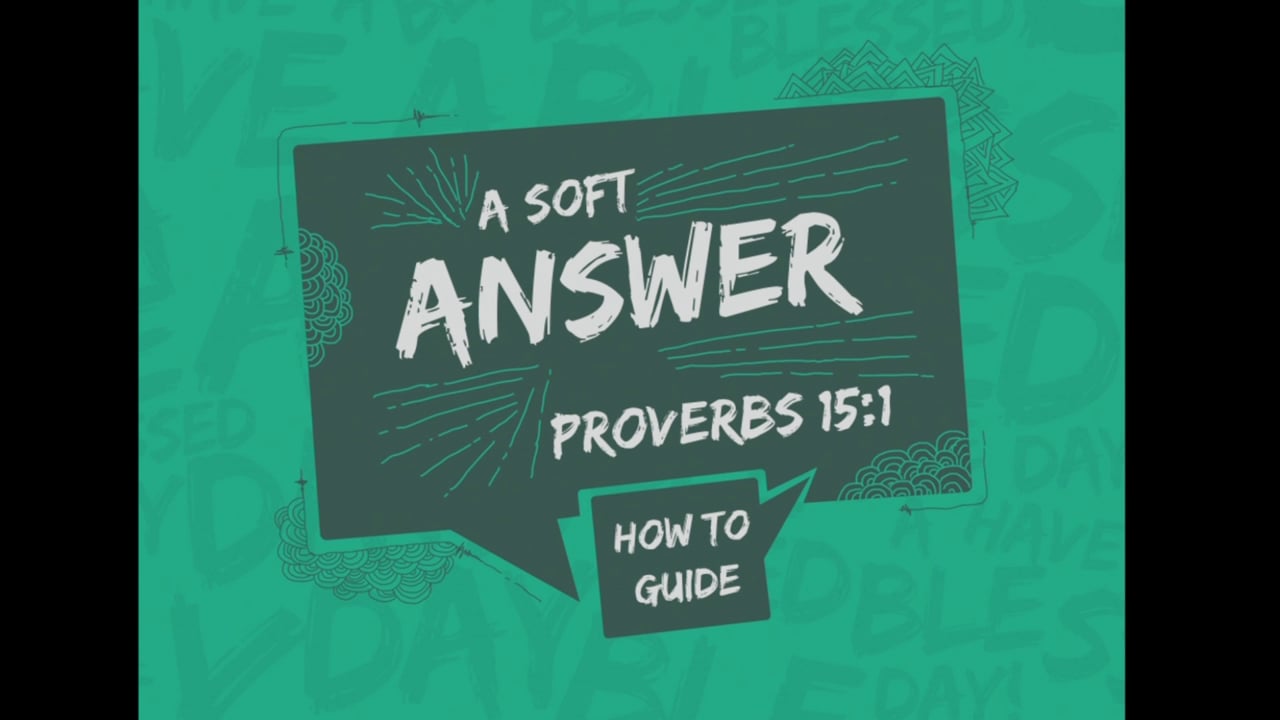 A Soft Answer (Steve Higginbotham)