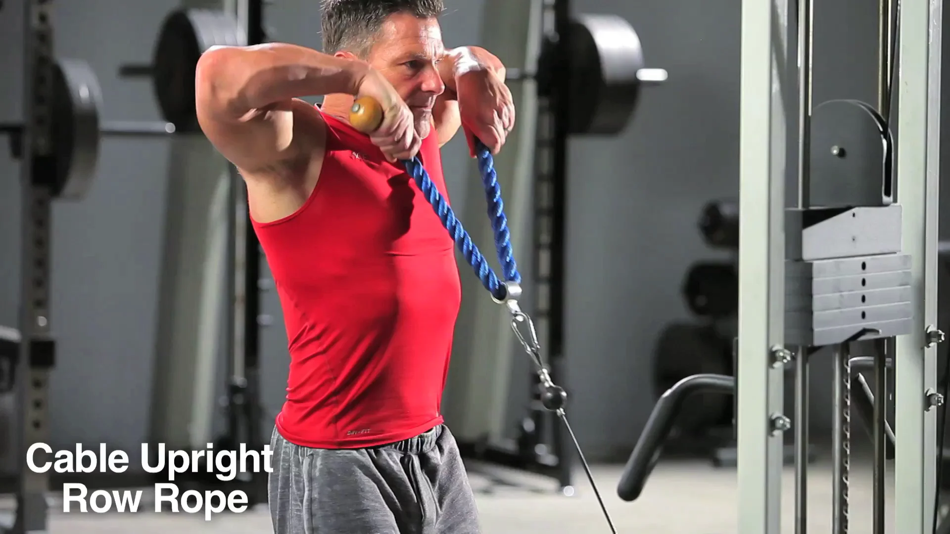 Cable Upright Row: Video Exercise Guide & Tips