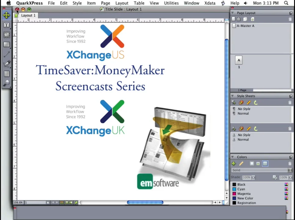 InData for InDesign and Xdata for QuarkXPress ScreenCast on Vimeo