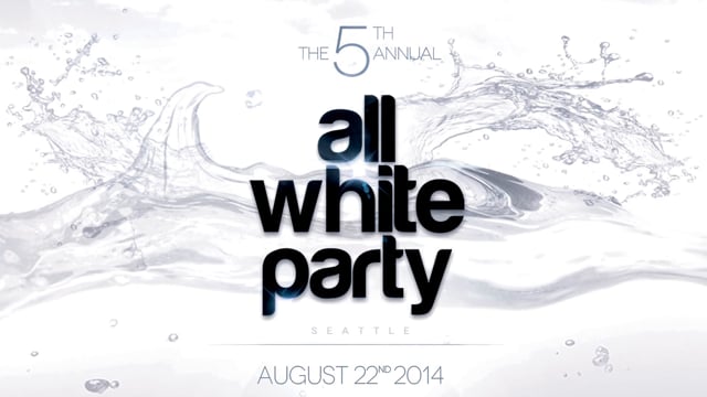 All White Party Seattle 2014 - Final