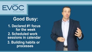Good Busy vs. Bad Busy
