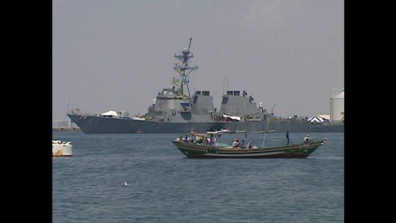 Yemen 2000 - The USS Cole Undergoes Repairs