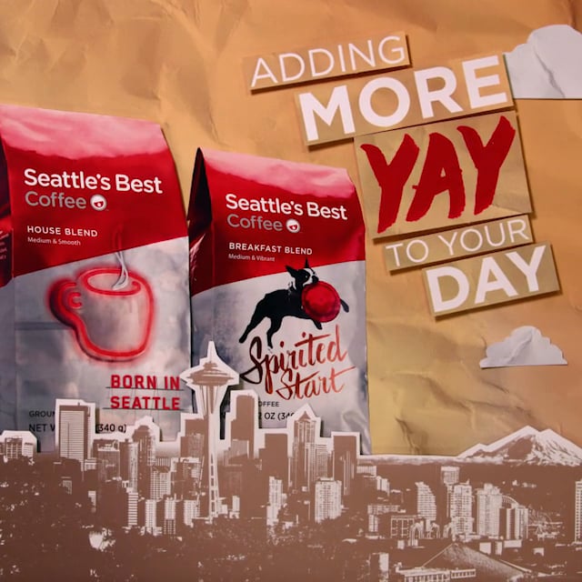 Seattle's Best Brand Update (Stop Motion)