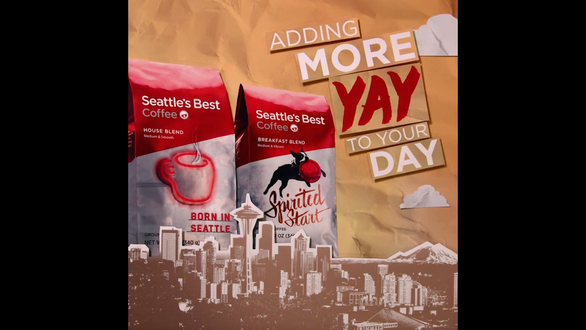 Seattle's Best Brand Update (Stop Motion)