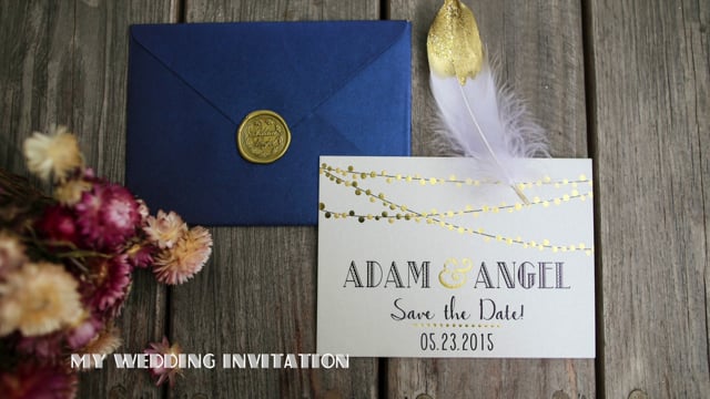My Wedding invitation