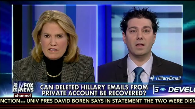 Recovering Hilary Clinton's Emails
