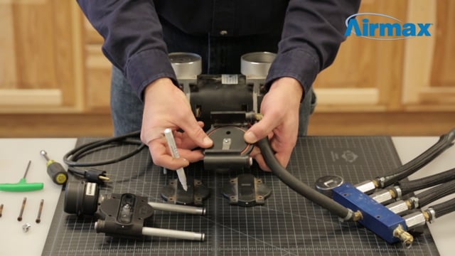 Airmax SilentAir RP50 (1/2 HP) Duel Piston Compressor Maintenance Kit Installation