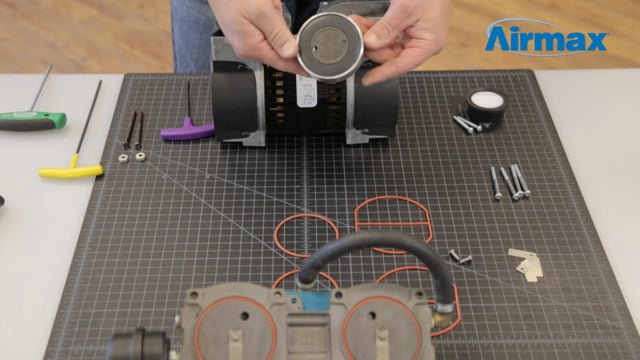 Airmax SilentAir RP33 (1/3 HP) Piston Compressor Maintenance Kit Installation