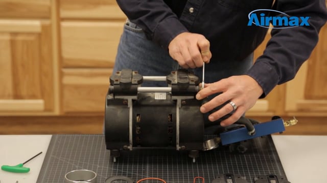 Airmax - SilentAir RP50 (1/2 HP) Compressor Maintenance Kit with Valve Plate Installation