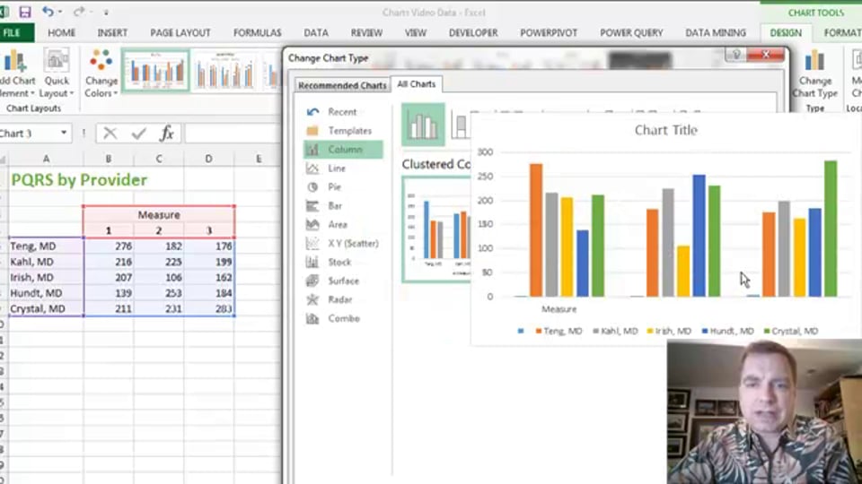 Excel Video 459 Excel 2013 Column Chart Examples