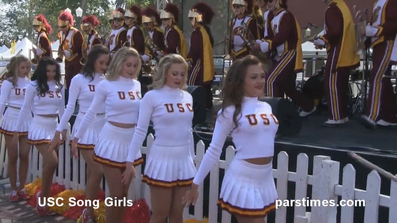 usc cheerleaders sweaters