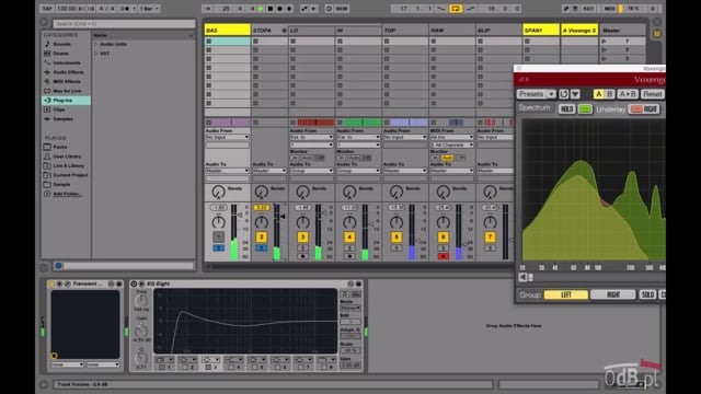 Stopa i bas - Ableton Live (fragment)