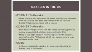 Health District talks about Measles