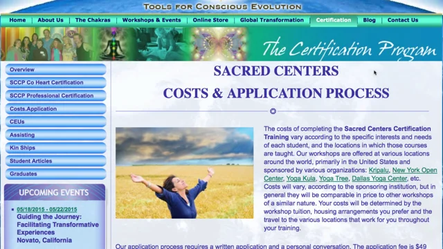 SACRED CENTERS COURSE DESCRIPTIONS - Anodea Judith