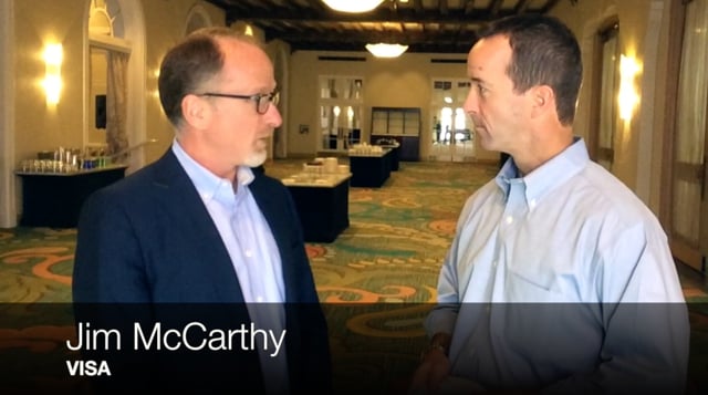 The future of payments and disruptors with VISA’s Jim McCarthy