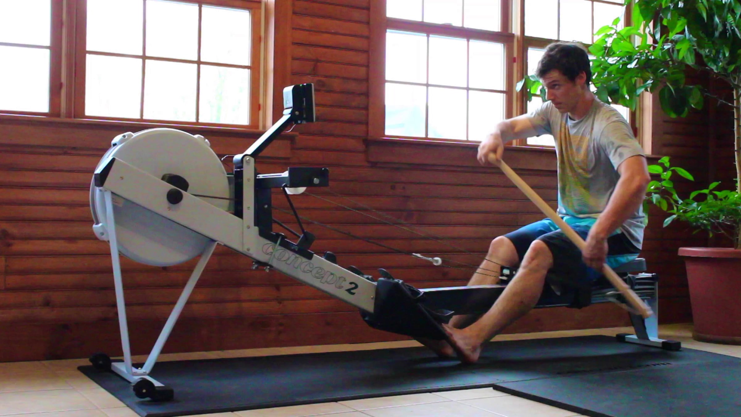 Paddling Adapter to Concept2 Indoor Rower