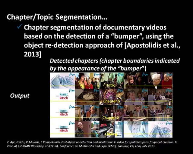 LinkedTV Multimodal Media Analysis REST Service - Video Demo