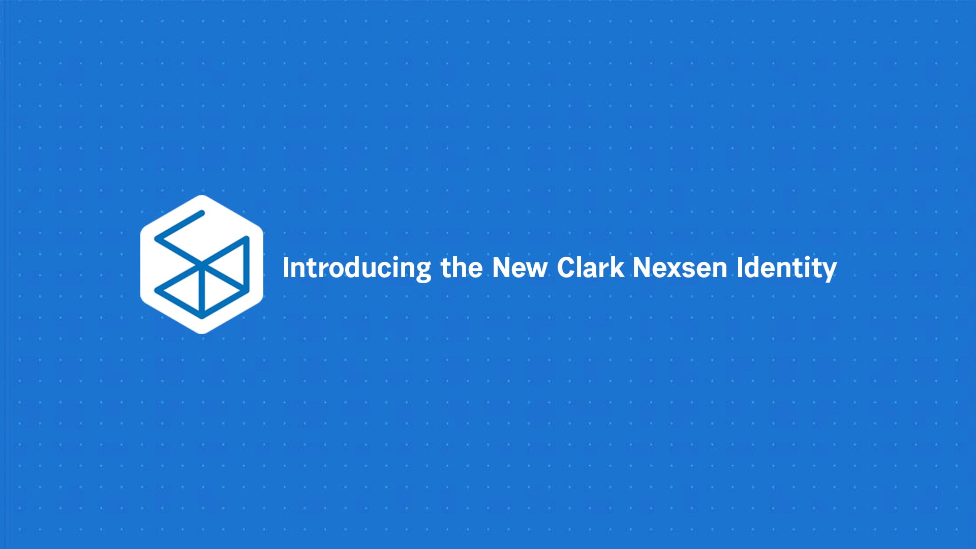 Introducing The New Clark Nexsen Identity On Vimeo