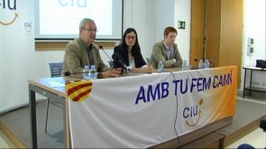 Presentació del programa econòmic de CiU
