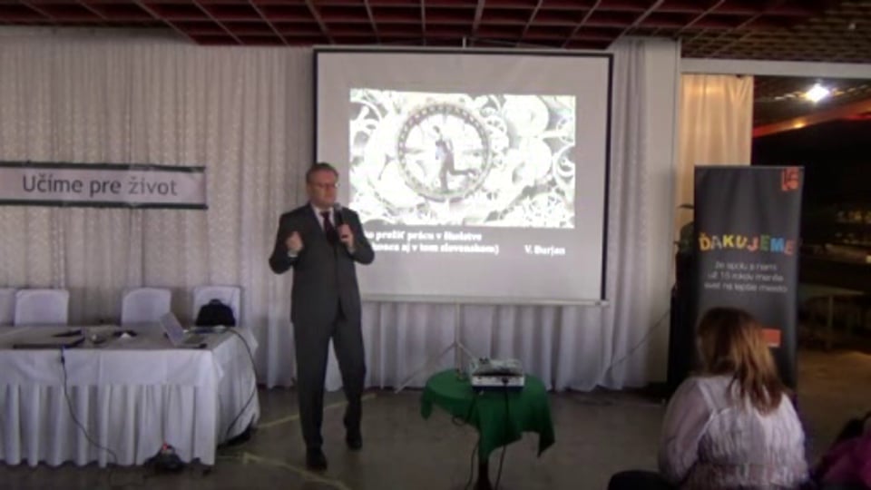 Vladimír Burjan - Ako prežiť prácu v školstve (dokonca aj v tom slovenskom)