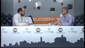 Xavier Ballesta, a la ronda d'entrevistes als alcaldables
