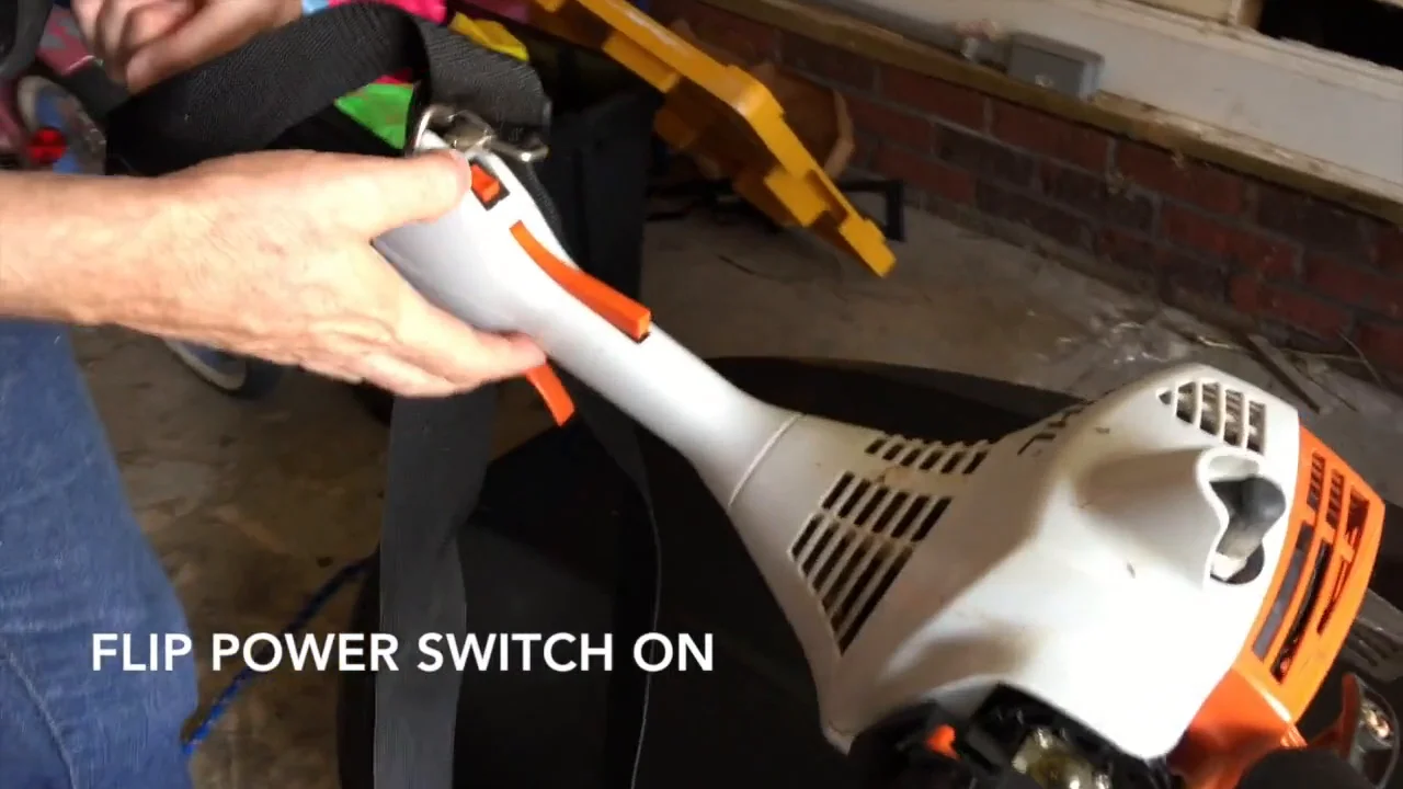 House Sitting Tutorials How to use a Stihl weedeater on Vimeo