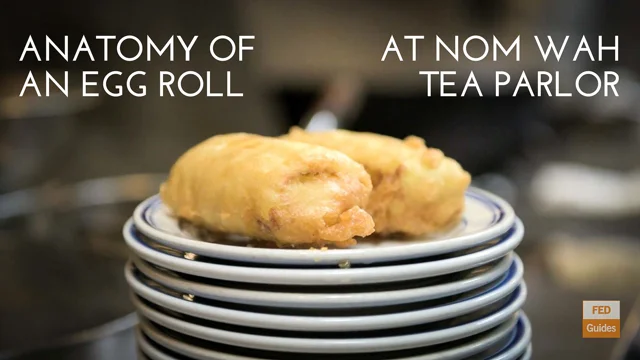 Anatomy of an Egg Roll at Nom Wah