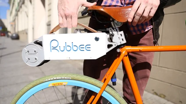 Rubbee, il kit di trasformazione bici elettrica all-in-one a frizione