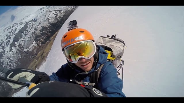 World Record - 1000m Cliff Jump With 10m Tubekite
