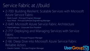 Service Fabric: A platform for Building and Managing Highly Scalable Services