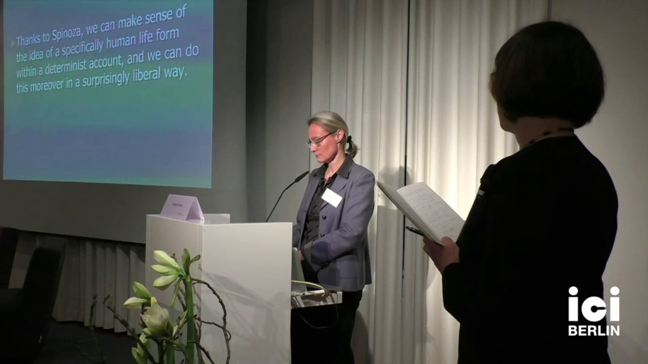 Discussion with Ursula Renz [2, 3]