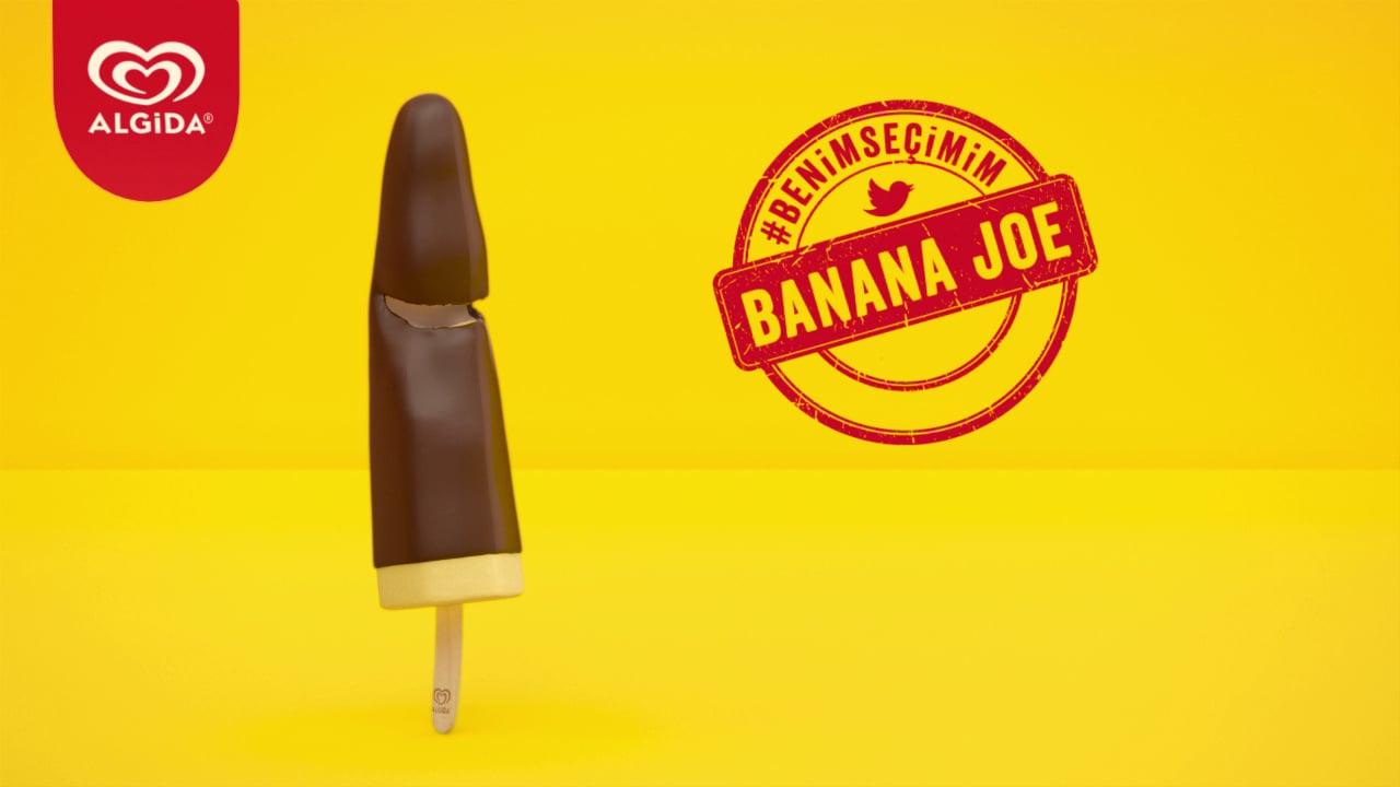 Algida - Seçim kampanyası / Banana Joe