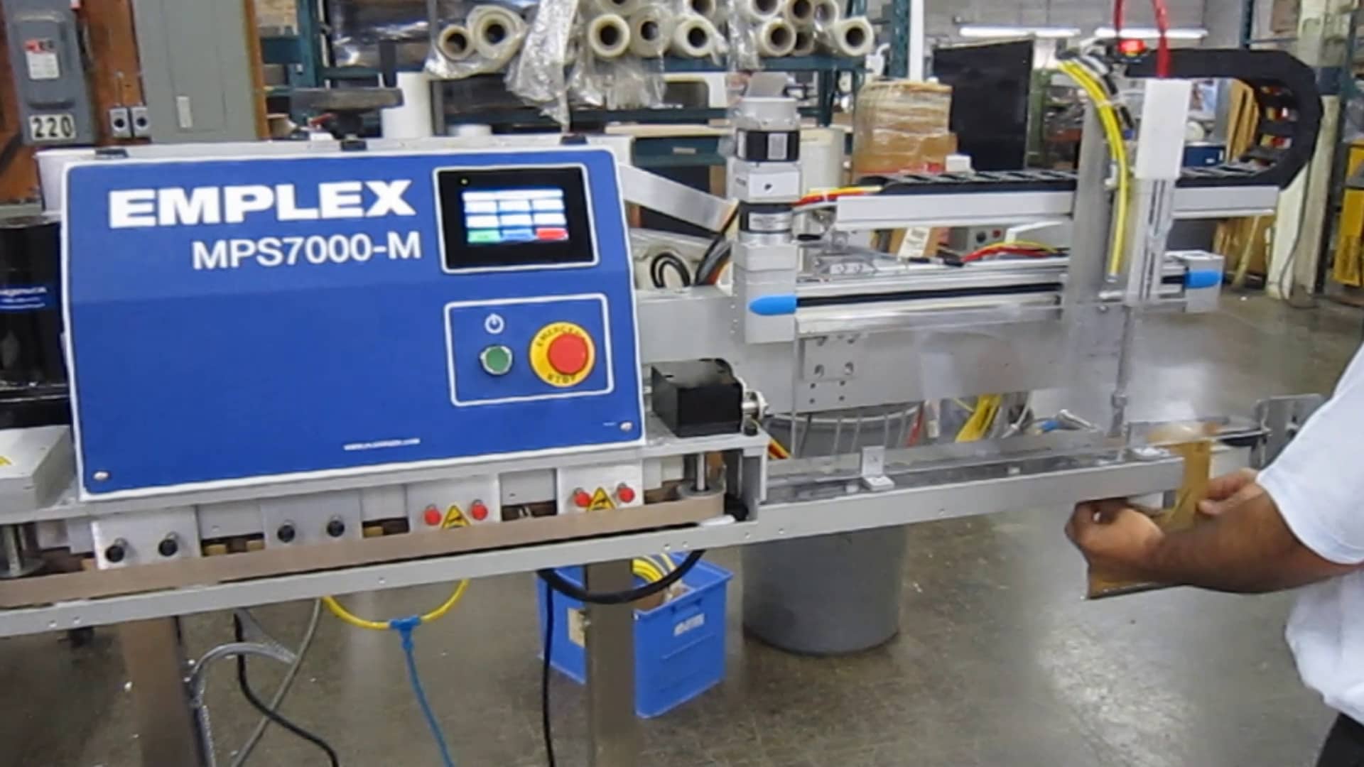 EMPLEX MPS7103M Vacuum Sealer with Nitrogen Gas Flush on Vimeo