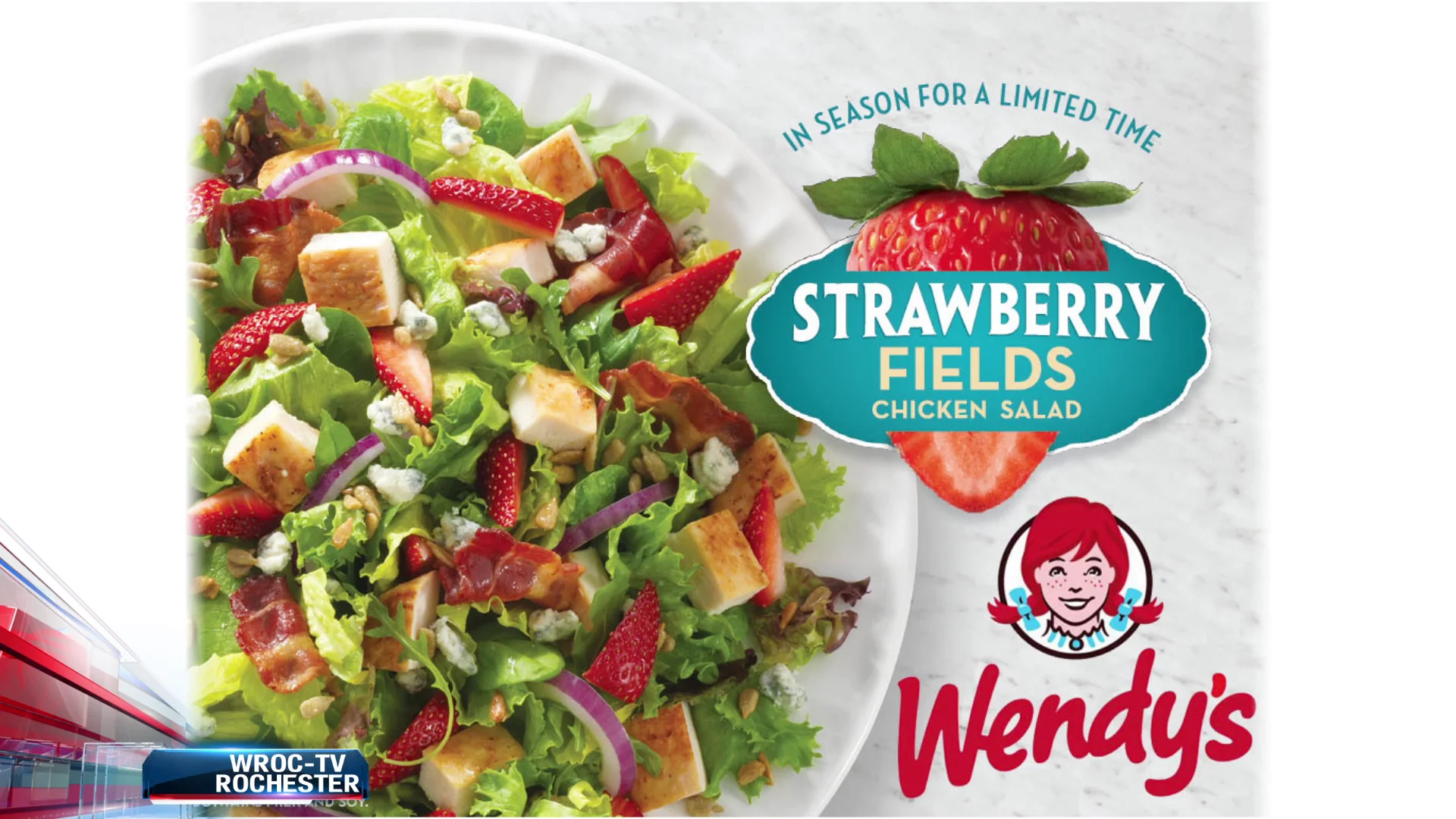 Wendy's strawberry online salad