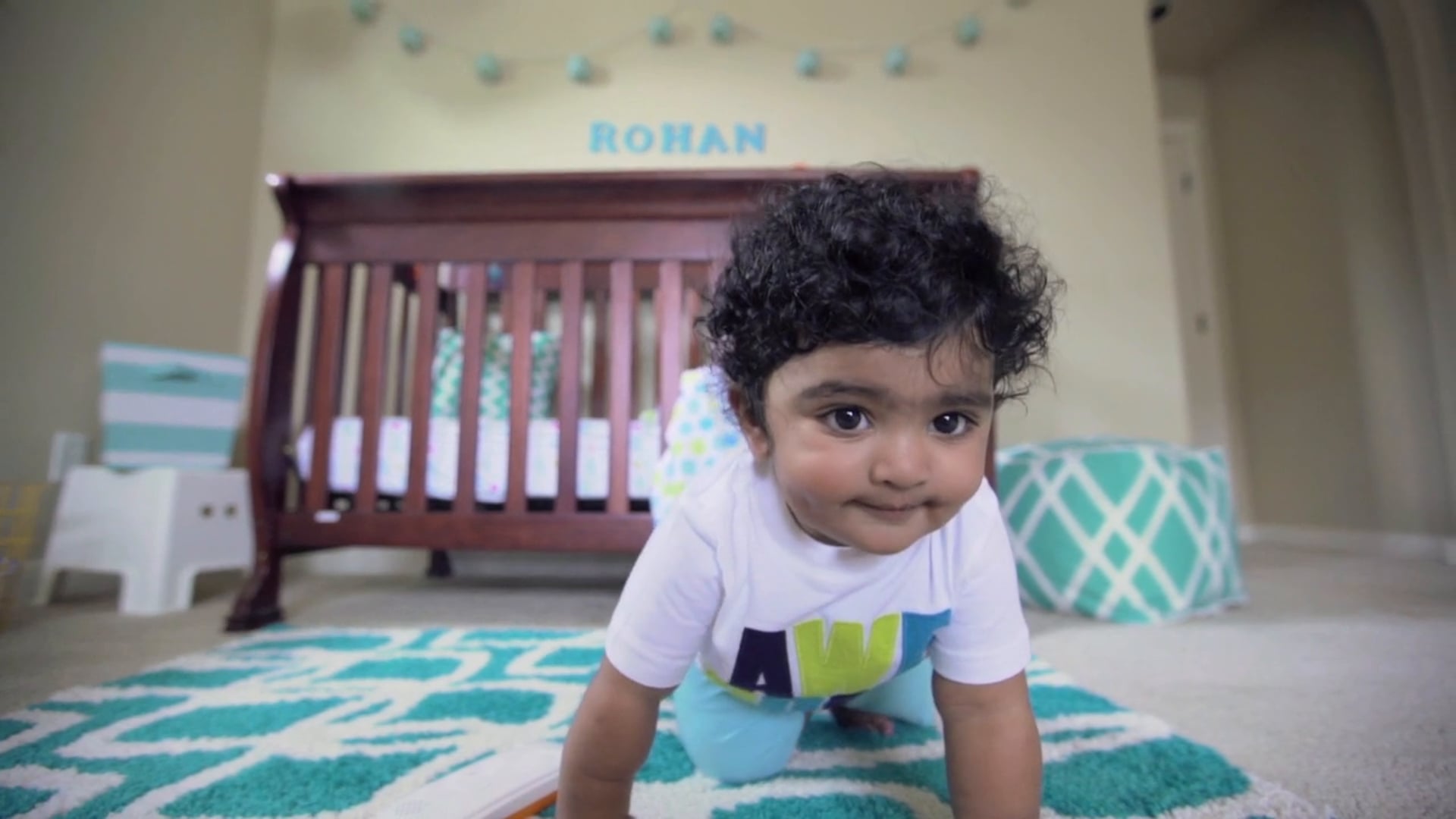 Rohan's 1st Birthday - Party Invitation