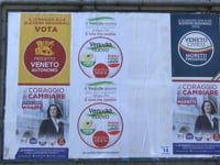VICENZA-ELEZIONI: IL FLOP DEI MANIFESTI