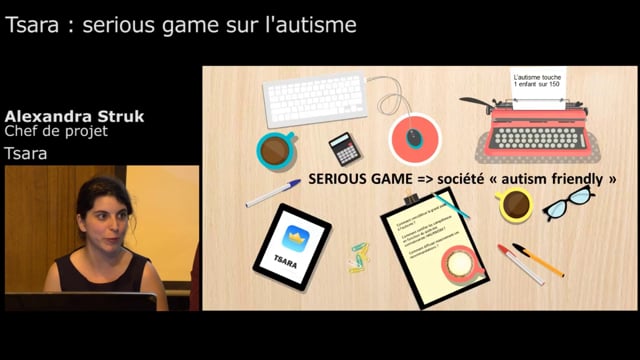 Tsara, serious game sur l'autisme - Alexantra Struk