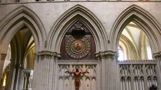The Wells Cathedral Clock, Wells, England - 1390 CE