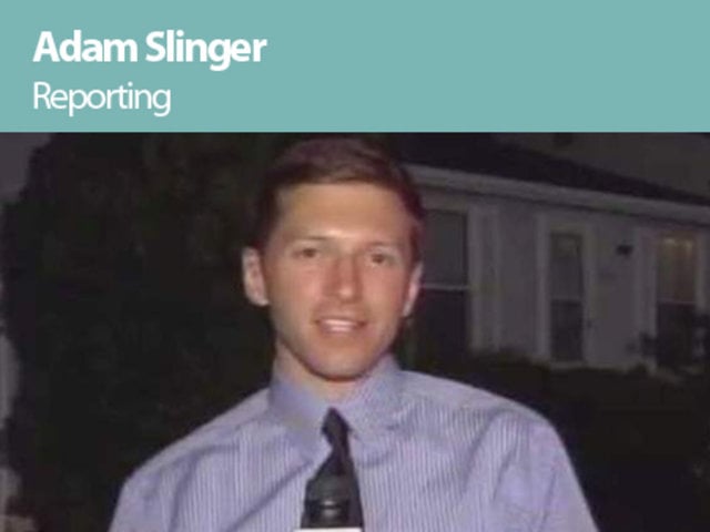 ADAM SLINGER - Reporting on Vimeo