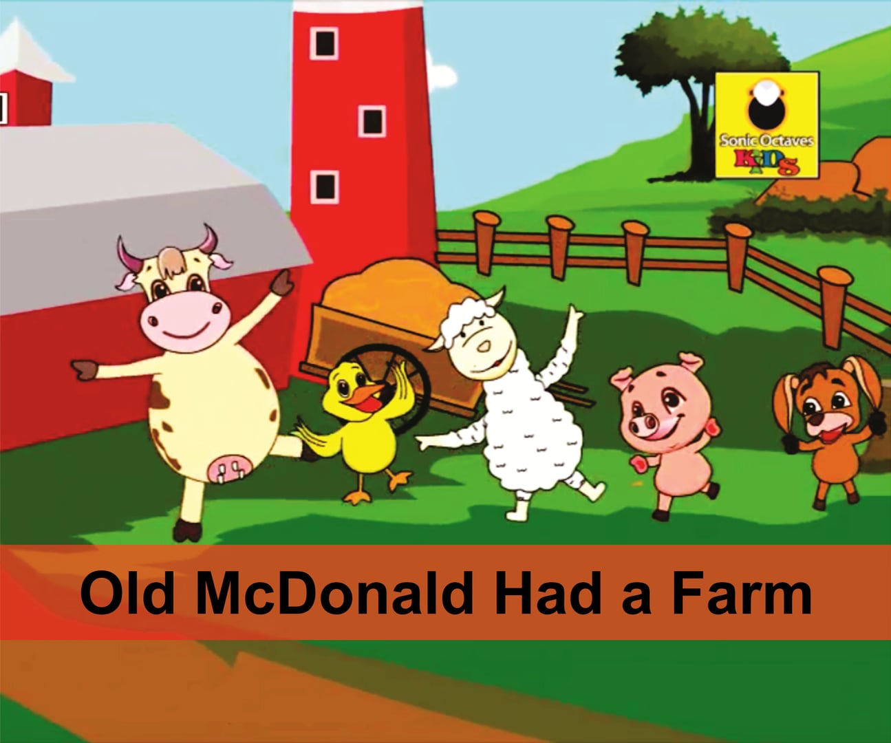 Old MacDonald Had A Farm - English Nursery Rhymes