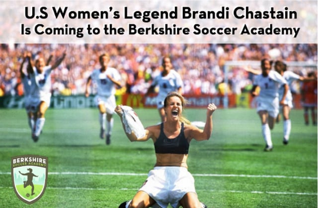 Mia Hamm Visiting Pro  Berkshire Soccer Academy